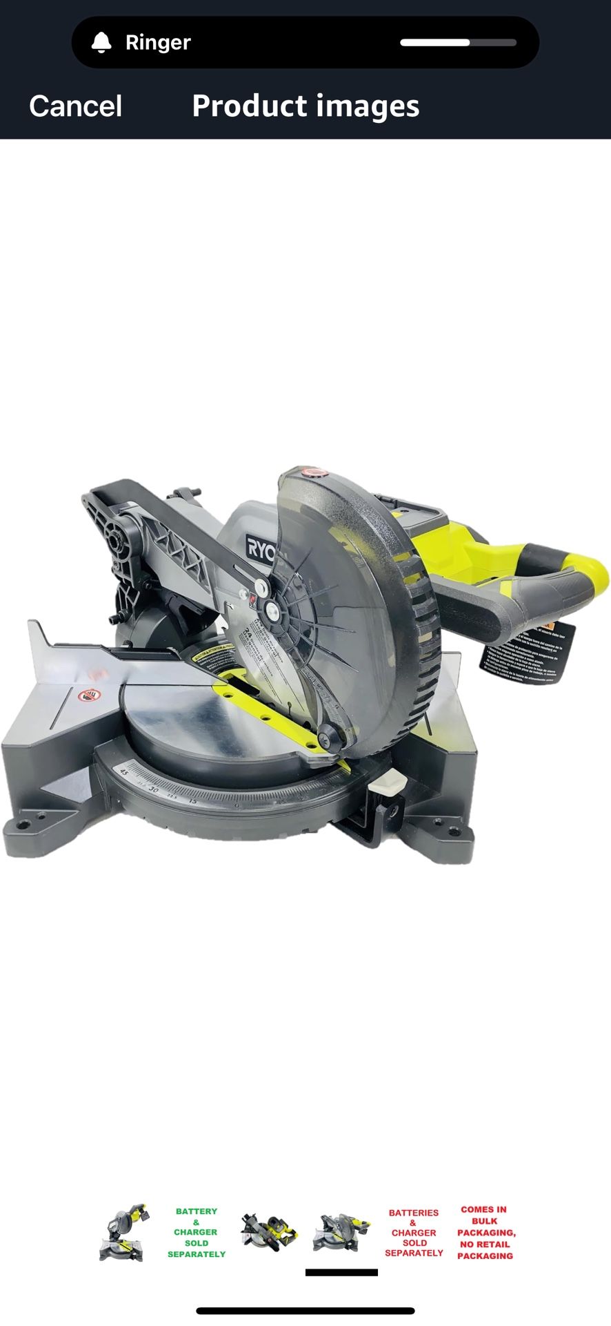 Ryobi Miter Saw