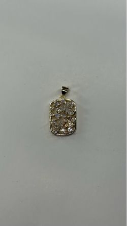 Gold Flower Pendant