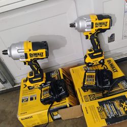 2 Dewalt Impact Wrench High Torque 3/4