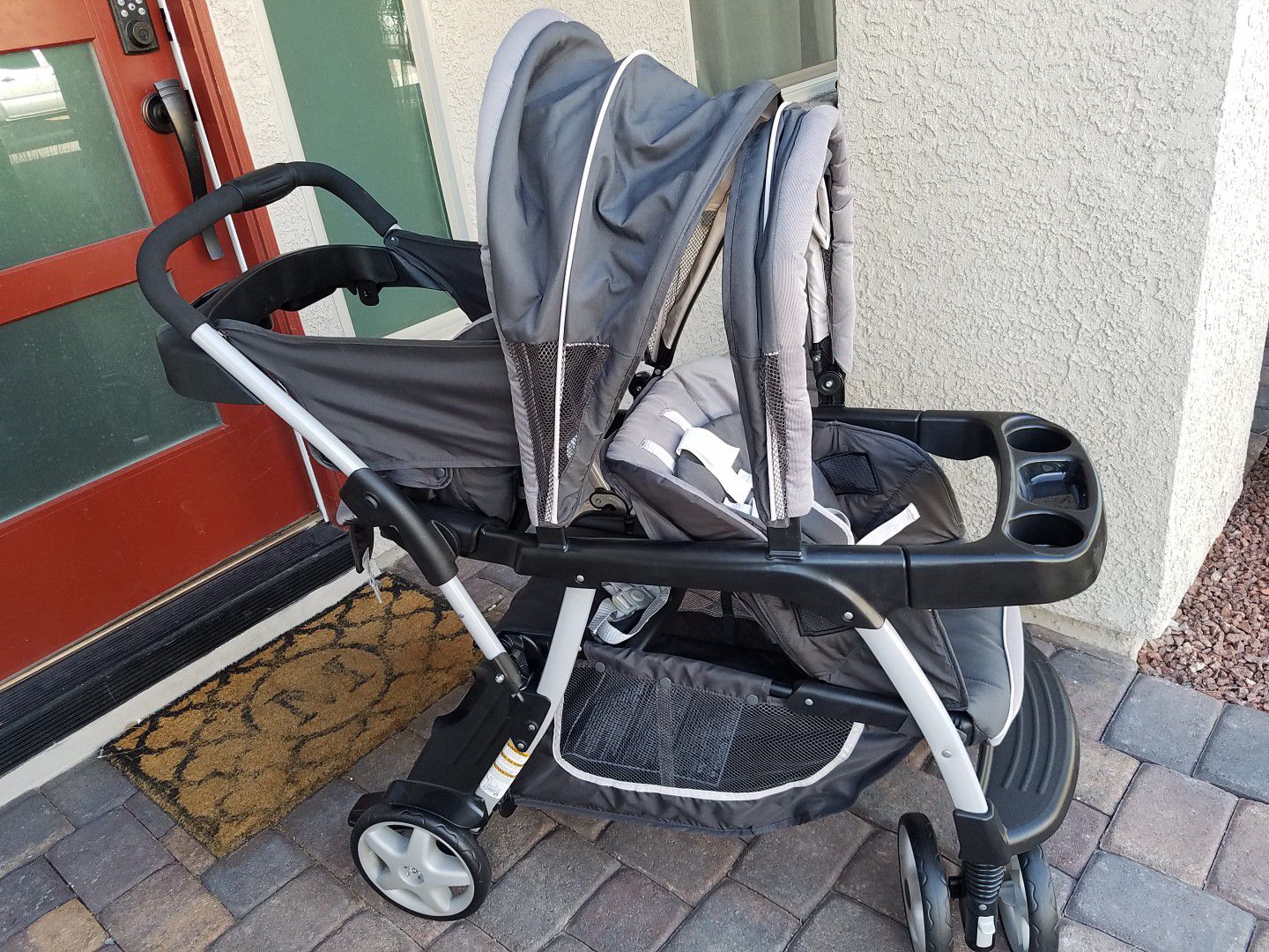 Graco ready to grow double stroller NEW