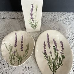 Lavender Ceramic Set
