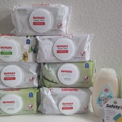 Baby Wipes, Baby Emery Board, Baby Lotion 