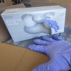 Nitrile Exam Rubber Gloves, 180/Box New! 