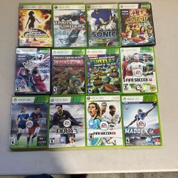 XBOX 360 Video Games 