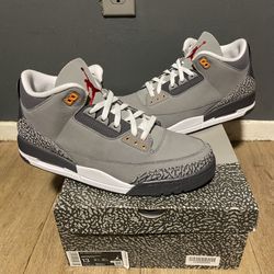 Jordan 3 Retro Cool Grey Size 13 Brand New 