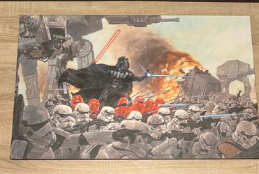 Custom Star Wars Darth Vader Wall Art