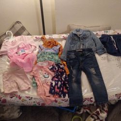Carters Baby Girl Clothes 3t