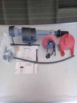 Fluid master pro PR045B toilet + flapper.