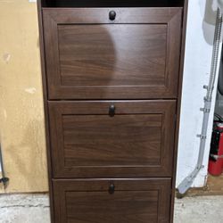 IKEA Shoe Cabinet With 3 Compartments 