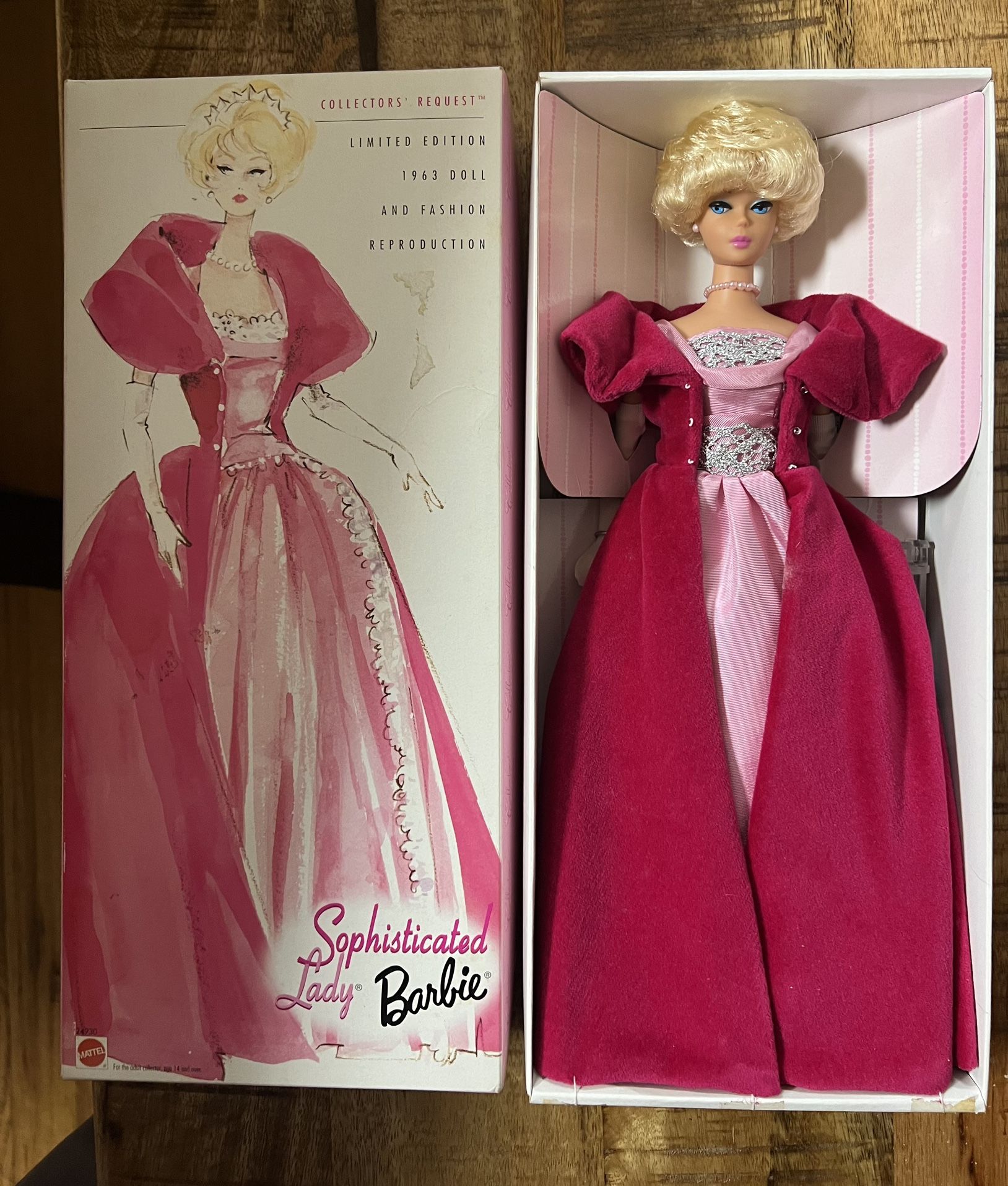 Sophisticated Lady Barbie Doll Collectors Request Limited Edition 1963 Doll and Fashion Reproduction