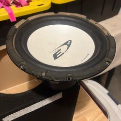 Alpine SWE-1041 type E subwoofer