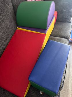 Soft foam blocks activity play set .