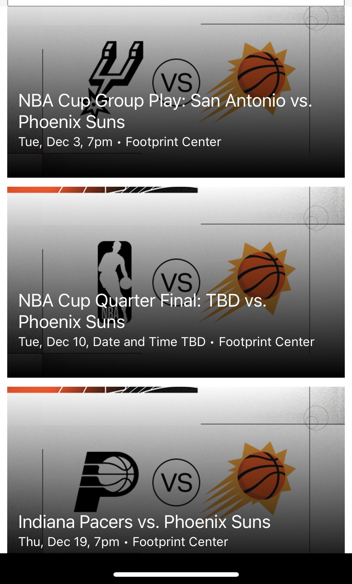 Phoenix Suns Season Tickets