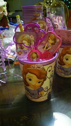 Basos para recuerdo de cumpleaño