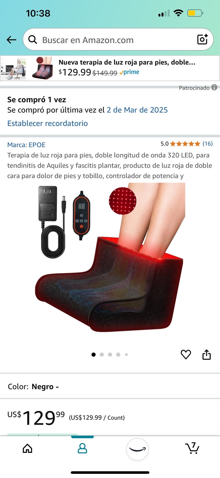led foot therapy