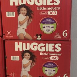 Hugging Size 6 Diapers