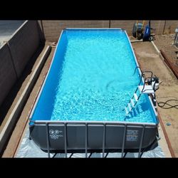 INTEX 26363EH Ultra XTR Deluxe Rectangular Above Ground