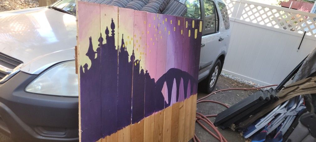 Disney Tangled Queen Headboard 