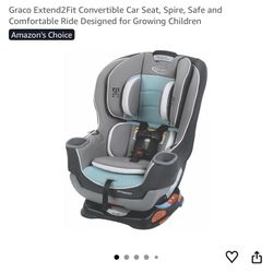 Graco Extend2Fit Convertible Baby Car Seat