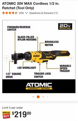 Dewalt wrench ( tool for mechanics)