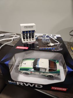 Brand new in box mini z kyosho rc car with batteries