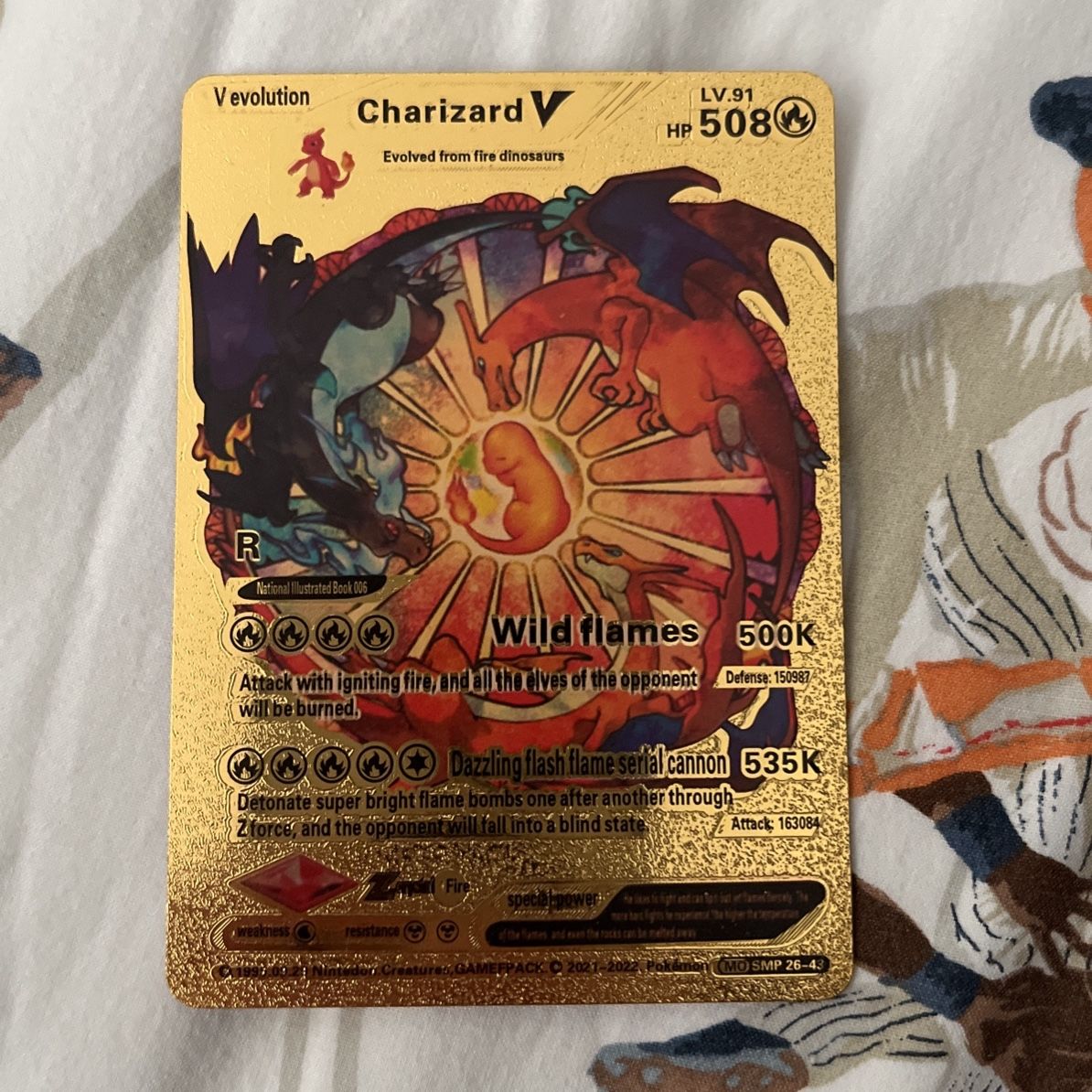 golden pokemon card charizard v How Much Is A Worth Gold Encased in a durable acrylic holder to highlight the vibrant artwork of this fan Charizard V Shiny Rare Gold