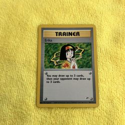 Pokemon TCG Erika #100 Gym Heroes