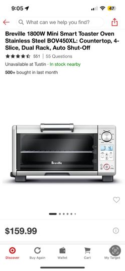 Breville 1800w mini smart toaster oven