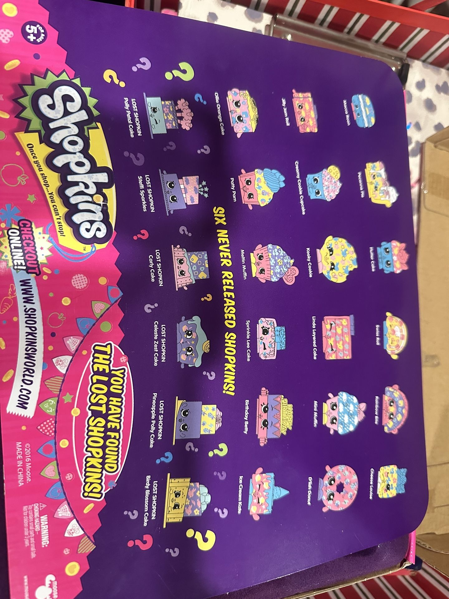Shopkins Lost Edition 24 Exclusive Box