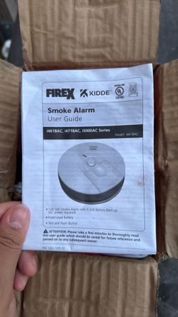 Kidde Firex Hardwired Smoke Alarms (Contractor 4-Pack) - NEW