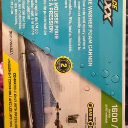 Pressure washer foam cannon