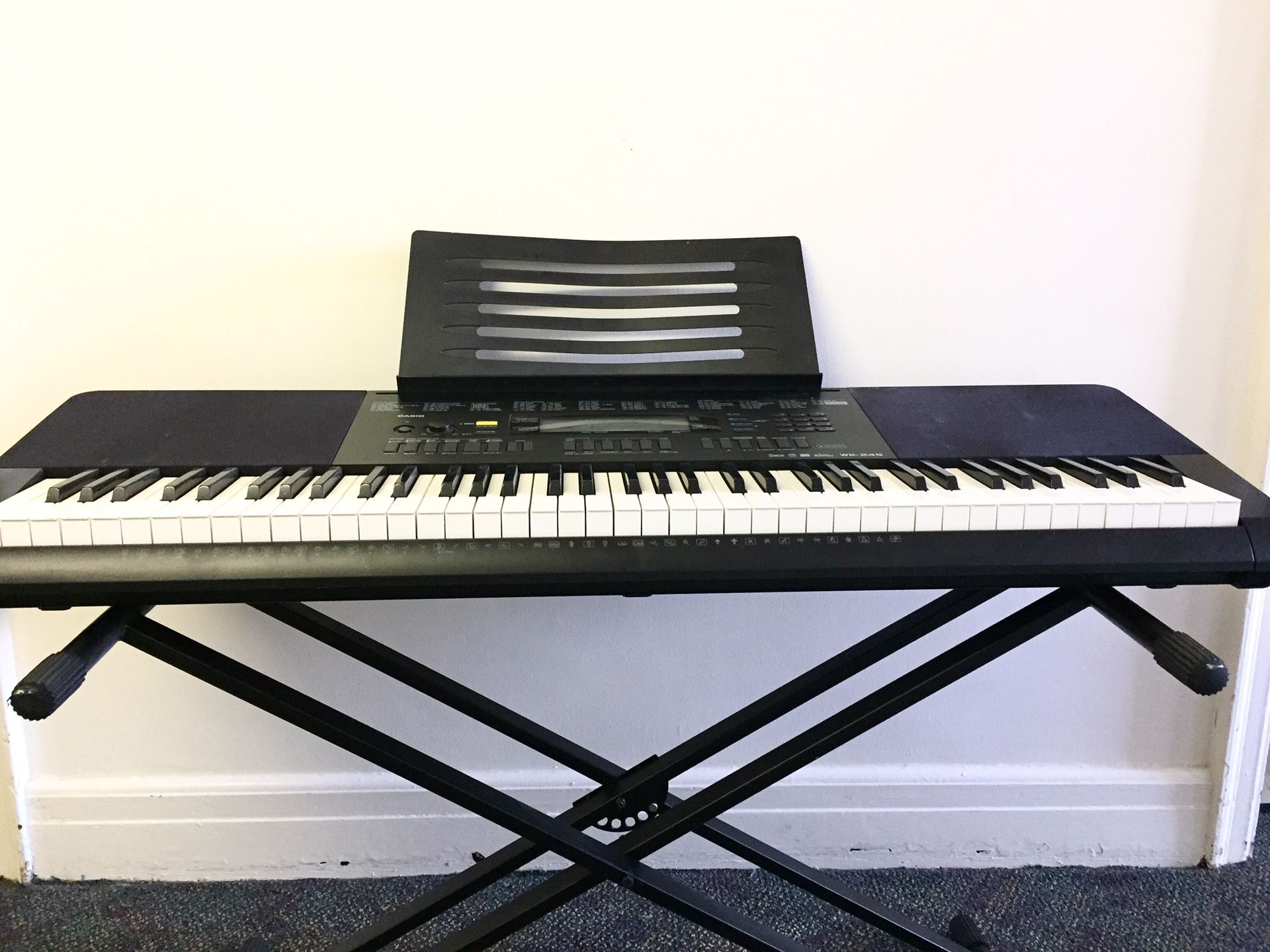 Piano Keyboard, Casio WK-245