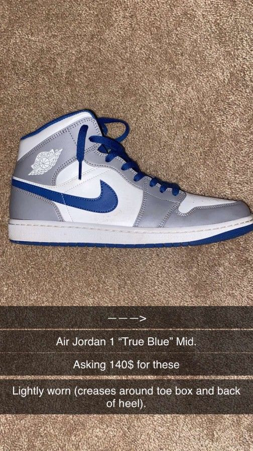 2 Pairs Of Air Jordan 1s