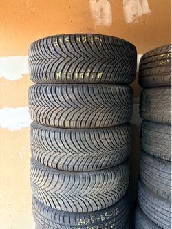 215-55-17 MICHELIN CROSS CLIMATE SET (4)