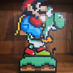 Mario Riding Yoshi 