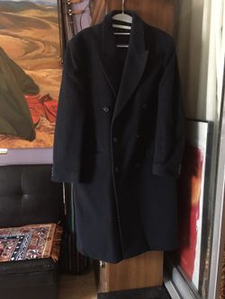 Winter men long coat size medium