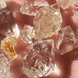 3pcs. Natural Herkimer Crystals / GEMSTONES 40ctw Total 
