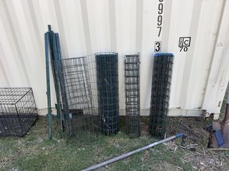 Garden Animal Fence Kit — 100 ft Wire + 12 Stakes, $99