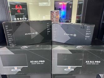 Gaming Monitors - 32” 4K 144Hz MINI-LED & 27” 2K 165Hz MINI LED