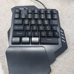One Handed Gaming Keyboard