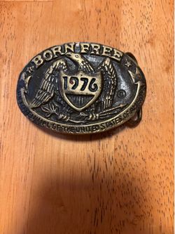 Bicentennial of the United States Belt Buckle