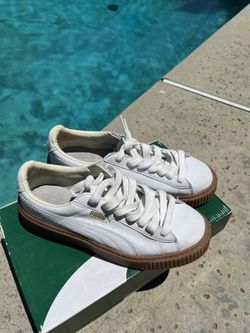 White Leather Puma
