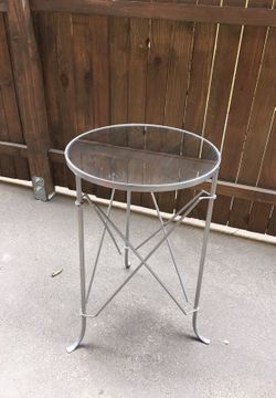 Mirrored Side table