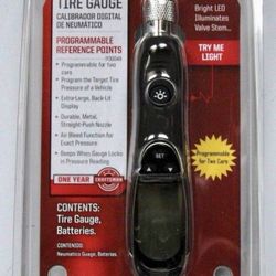 Craftsman Programmable Digital Tire Gauge BRAND NEW