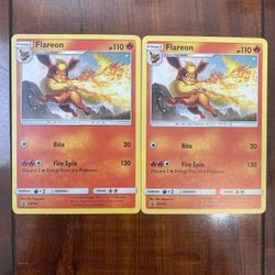 Flareon SM186 Black Star Non-Holo Promo Let's Play, Eevee! Lot of 2 NM/M 🔥