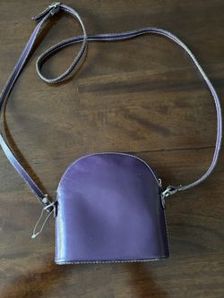 Purple Crossbody Bag.