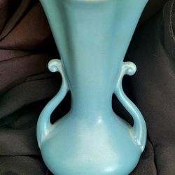 Antique Art Pottery Collection.  Red Wing, McCoy, Shawnee And McCoy Floraline Art Deco. 4 Pieces