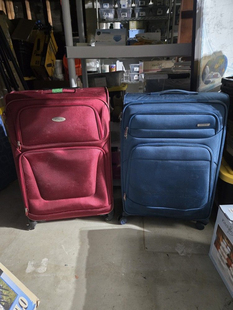 Samsonite Rolling Suitcases 