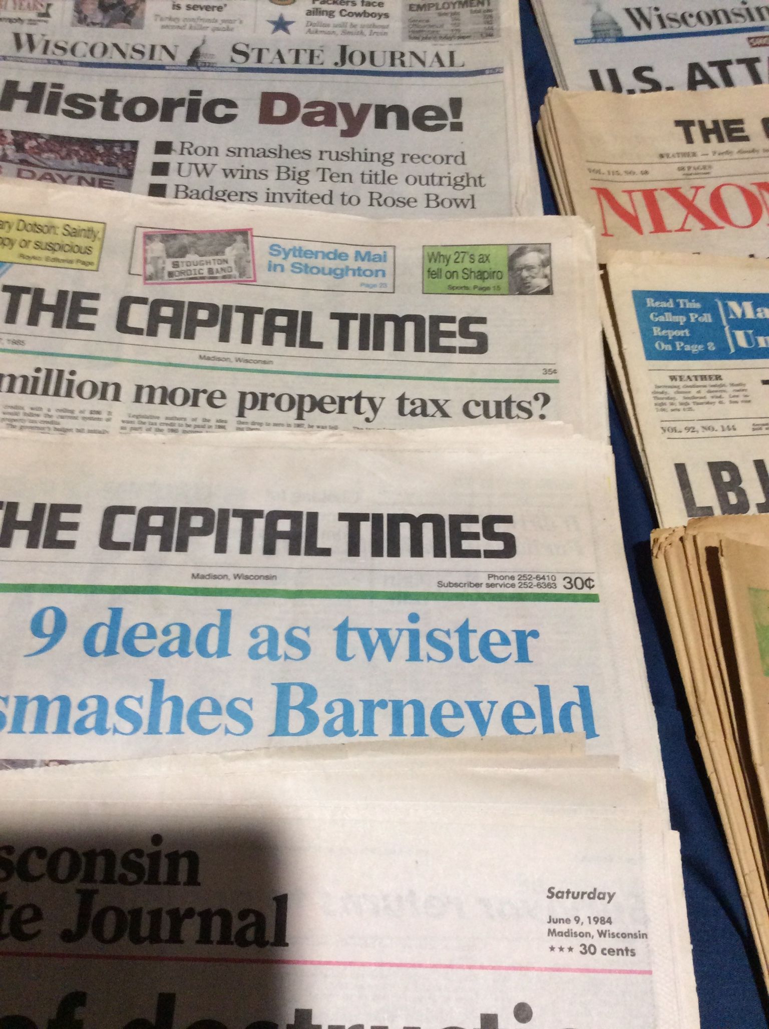 Vintage Newspapers