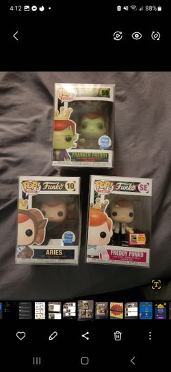 Limited Edition Freddy Funko Pop Lot
